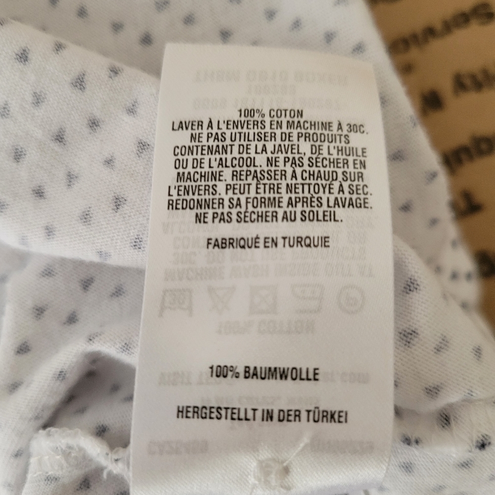 Ted Baker Shirt Size 3 Medium - Picture 8 of 8